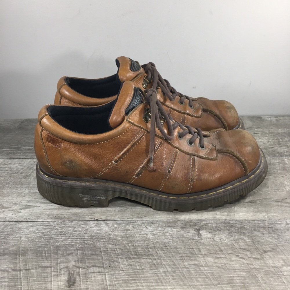 Dr. Martens 11306 Lug Chunky Sole Brown Leather Mens Shoes Oxfords Doc Size 14